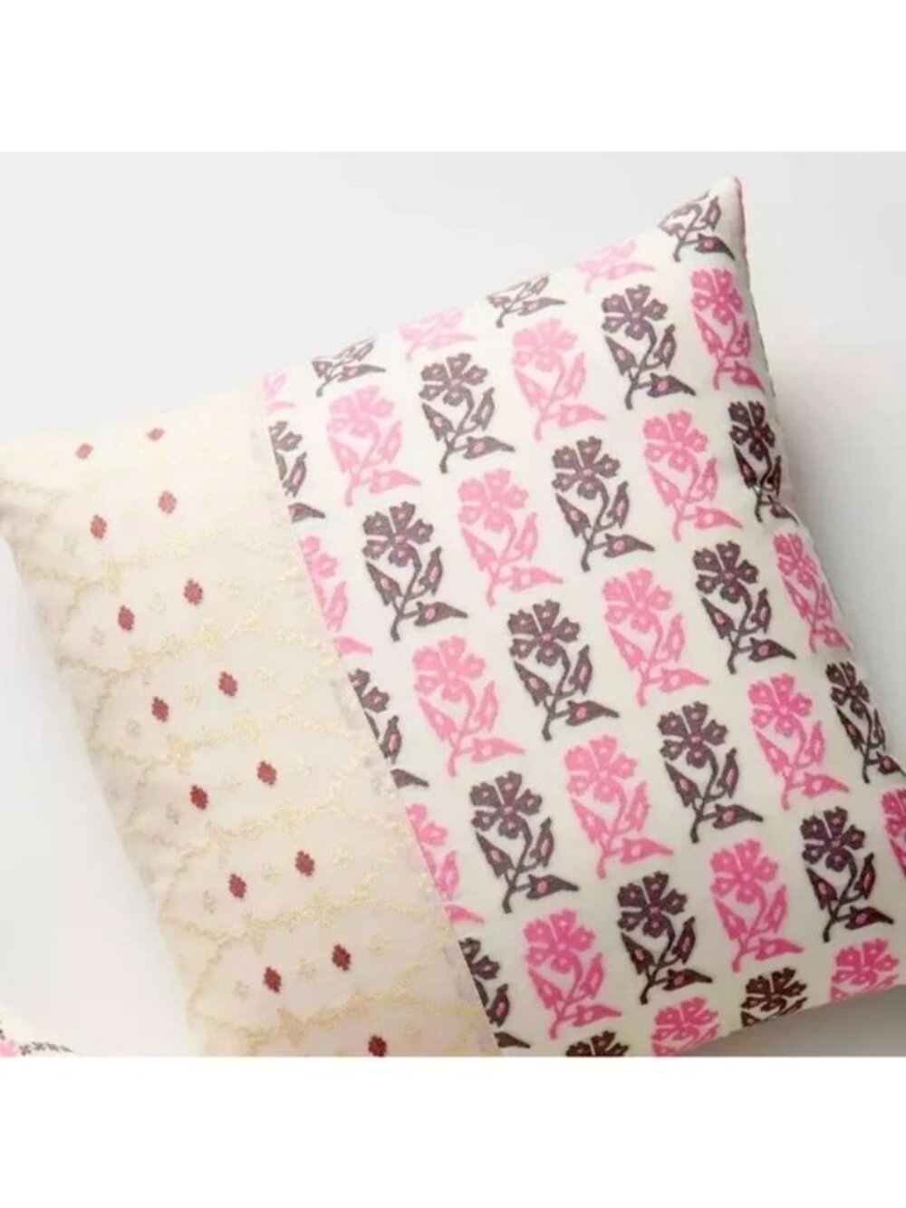 NWT Anthropologie Aurelia Pillow Pink 20"x20" $78 [jb]